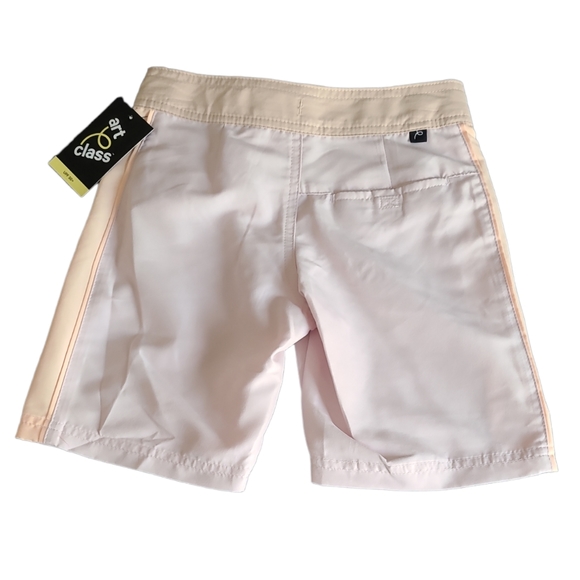 Boys' Colorblock Swim Trunks - art class Light Pink - Picture 5 of 7
